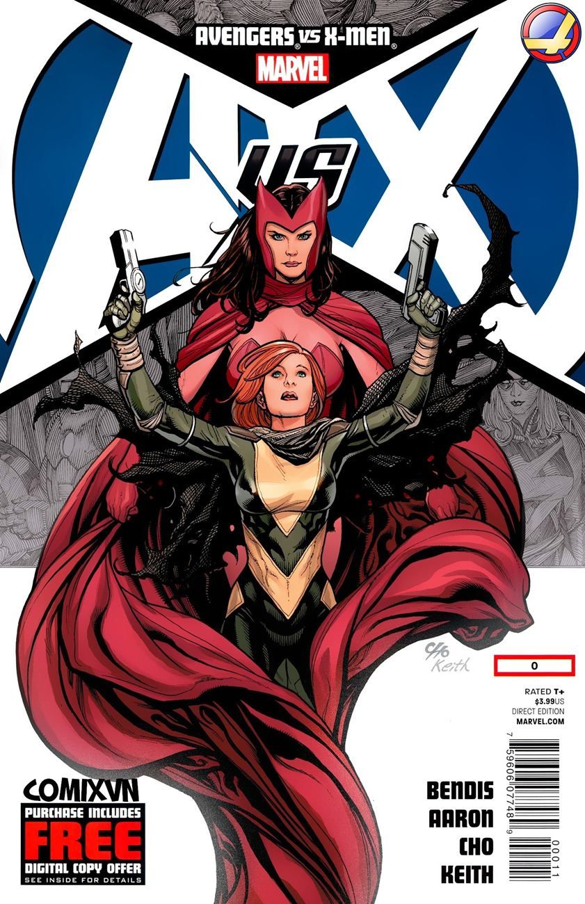 Bìa truyện Sự kiện Avengers vs X-Men