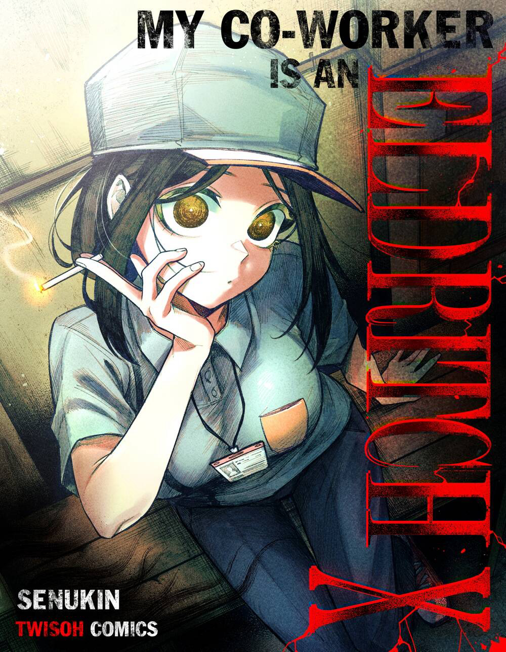 Bìa truyện Đồng Nghiệp Tôi Là Một Quái Vật Tà Dị!