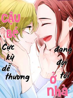 Bìa truyện Cậu bé cực kỳ dễ thương đang đợi tôi ở nhà