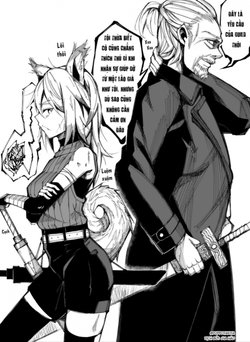 Bìa truyện Nguời lính gạo cội và cô gái thú nhân