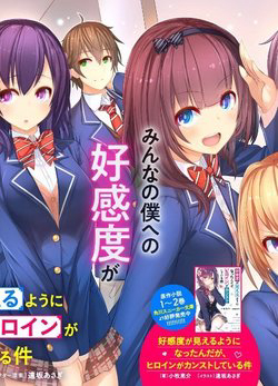 Bìa truyện Koukando Ga Mieru You Ni Natta N Daga, Hiroine Ga Count Stop Shiteiru Ken