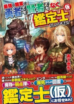 Bìa truyện Saikyou No Shokugyou Wa Yuusha Demo Kenja Demo Naku Kanteishi (Kari) Rashii Desu Yo