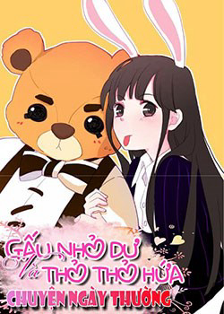 Bìa truyện Gấu nhỏ Dư và thỏ thỏ Hứa