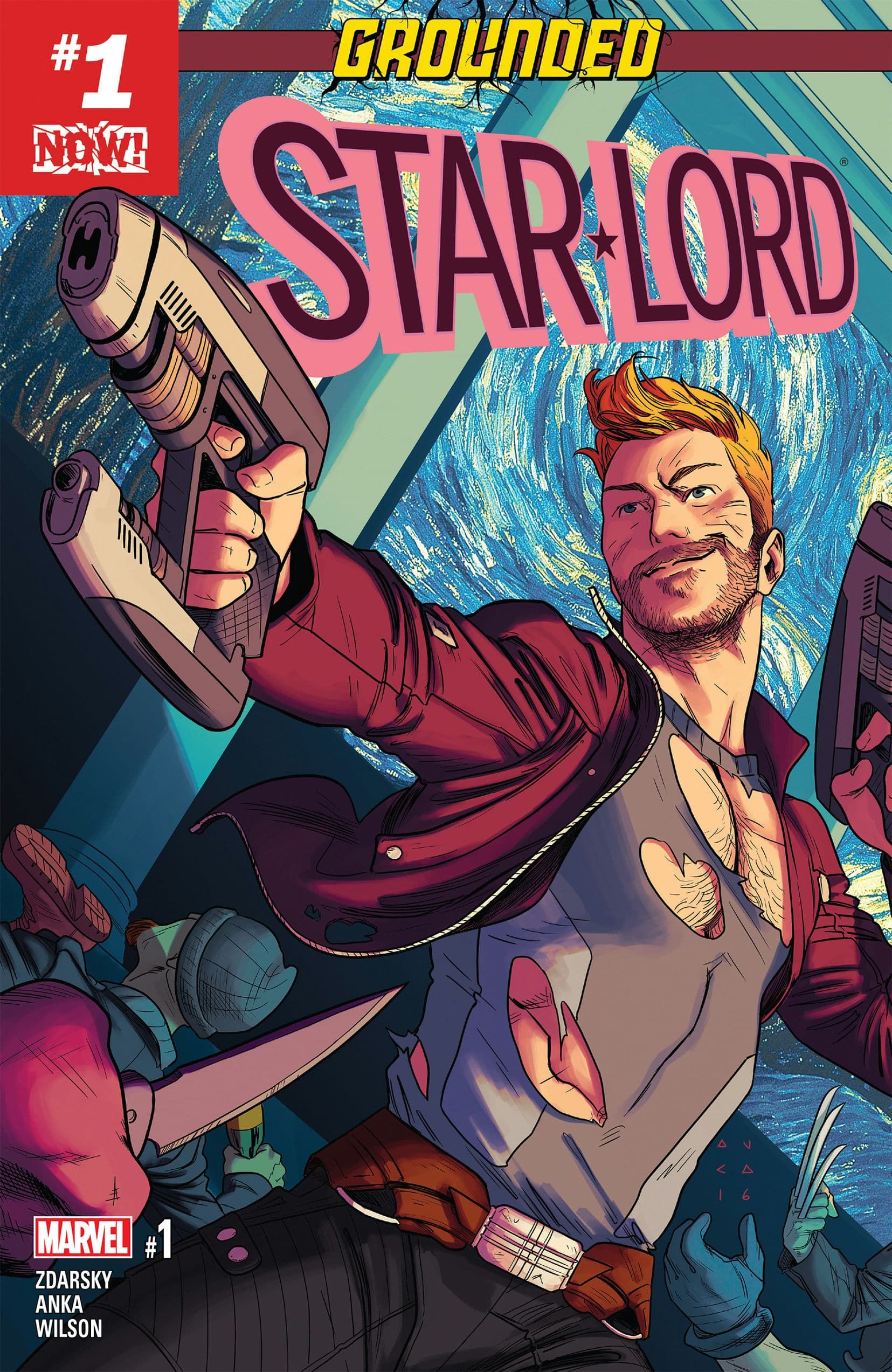 Bìa truyện Star-Lord (2017)