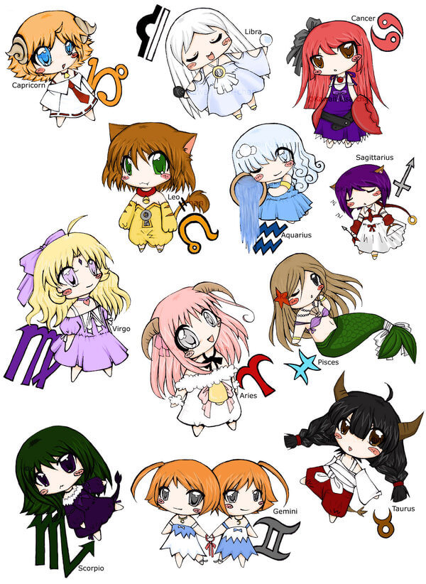 Bìa truyện 12 cung hoàng đạo vui