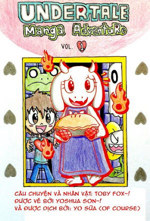 Bìa truyện Undertale - câu Chuyện Dưới Lòng Đất