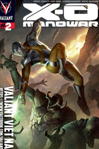 Bìa truyện X-O Manowar