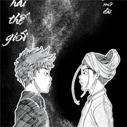 Bìa truyện giữa 2 thế giới