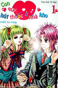 Bìa truyện Con Quỷ Hút Thuốc ở Nhà Kho