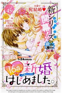 Bìa truyện 16-sai, Shinkon Hajimemashita