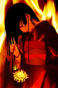 Bìa truyện Jigoku Shoujo-Cô gái đến từ địa ngục