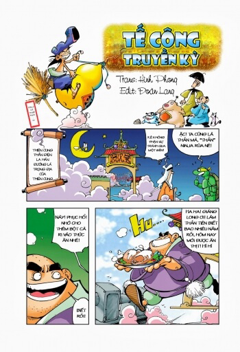 Bìa truyện Tế Công Truyền Kỳ