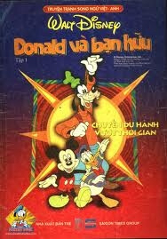 Bìa truyện Donald và bạn hữu