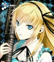 Bìa truyện Dennou Alice to Inaba-kun